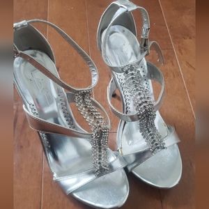 Embellished Diamond Heels